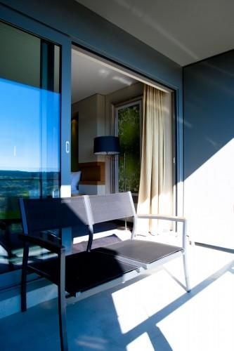 Silva H&ocirc;tel Spa-Balmoral - Chambre design avec vue sur la for&ecirc;t